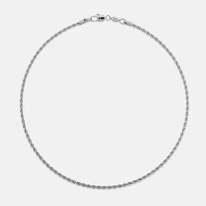 Like New Vitaly Stainless Steel Twisted Rope Chain Unisex